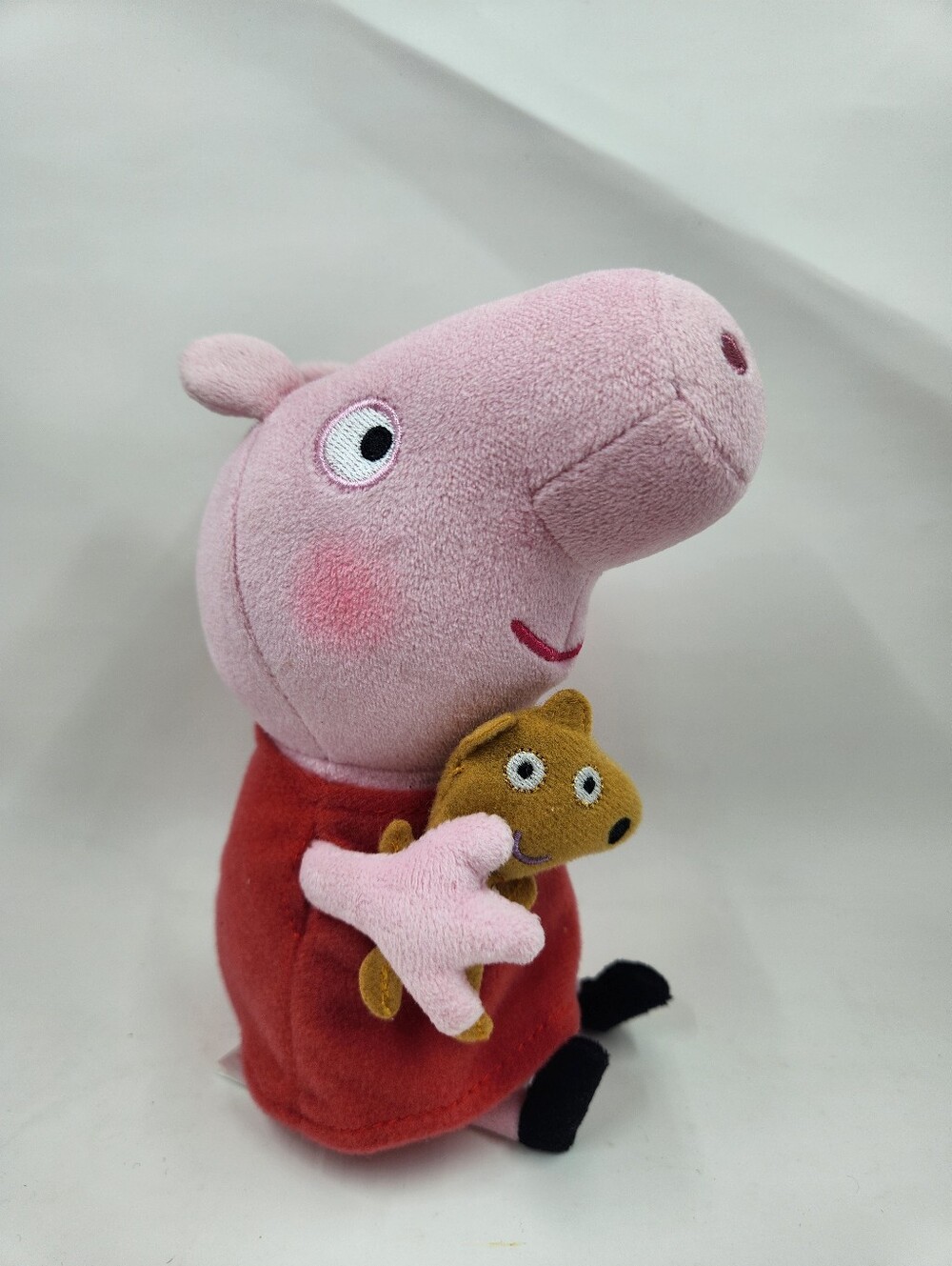 TY Beanie Baby 6" Regular PEPPA PIG Plush Animal Stuffed Toy With Heart Tag